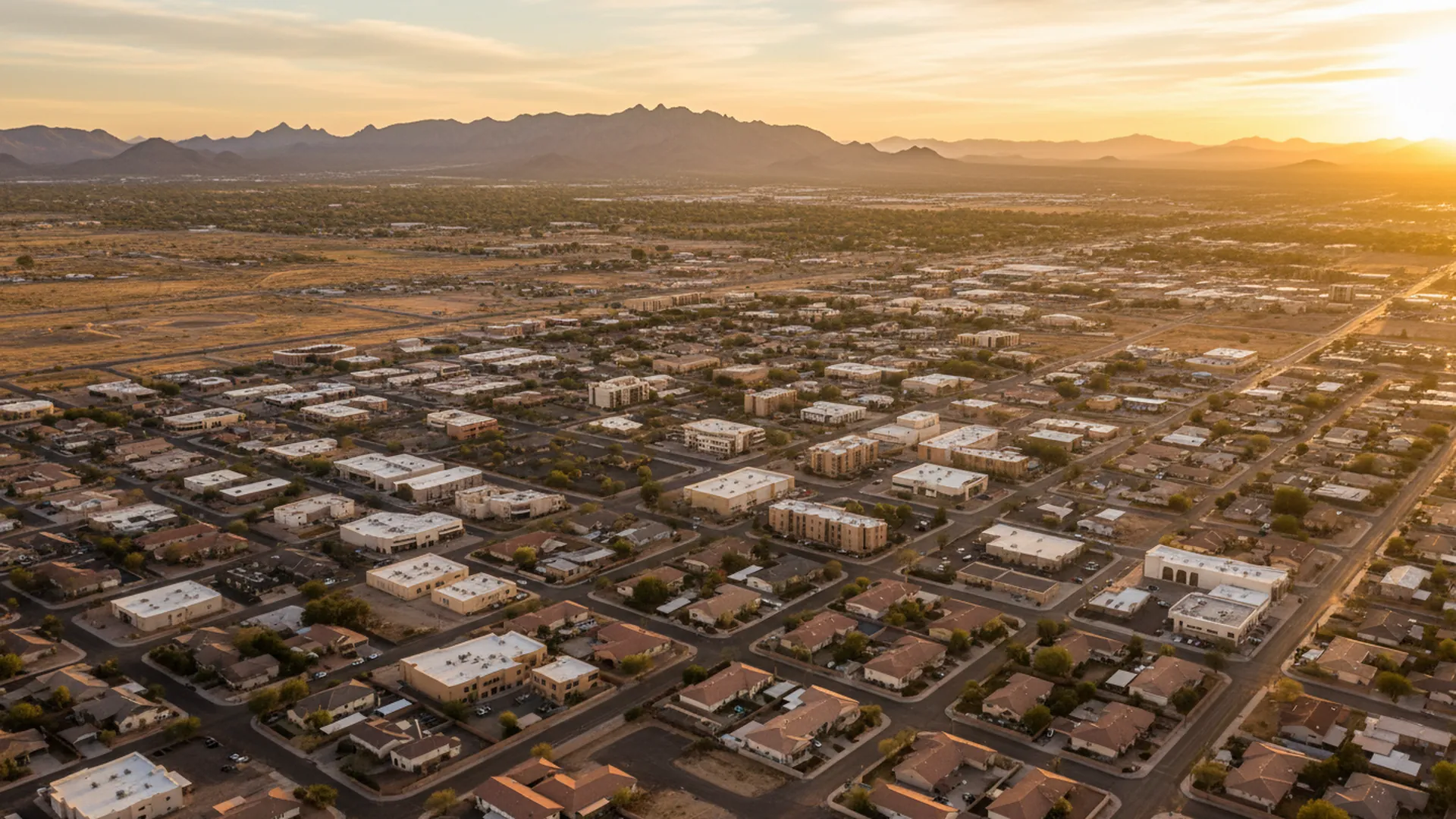 Geothermal contractors in Apache Junction, Arizona — Apache Junction, Arizona cityscape for geothermal contractor directory