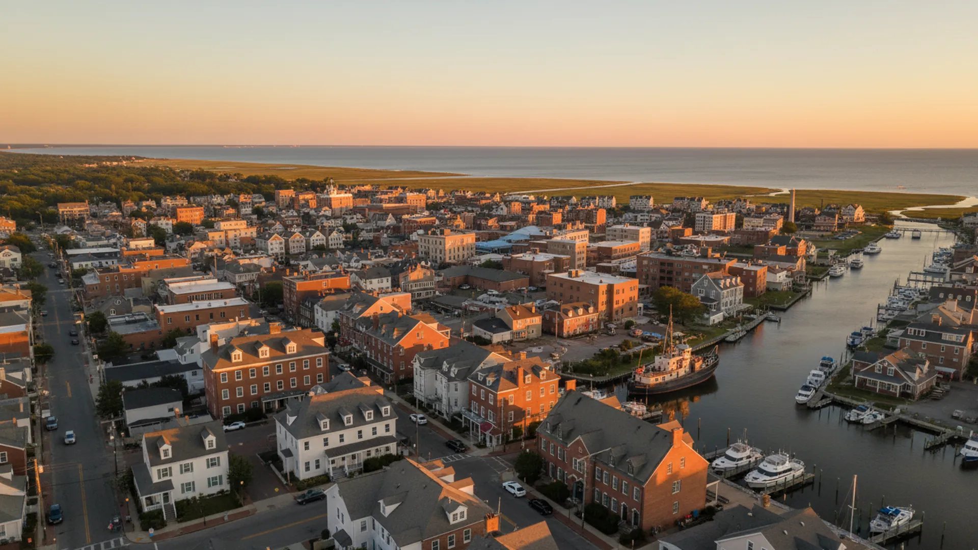 Geothermal contractors in Lewes, Delaware — Lewes, Delaware cityscape for geothermal contractor directory