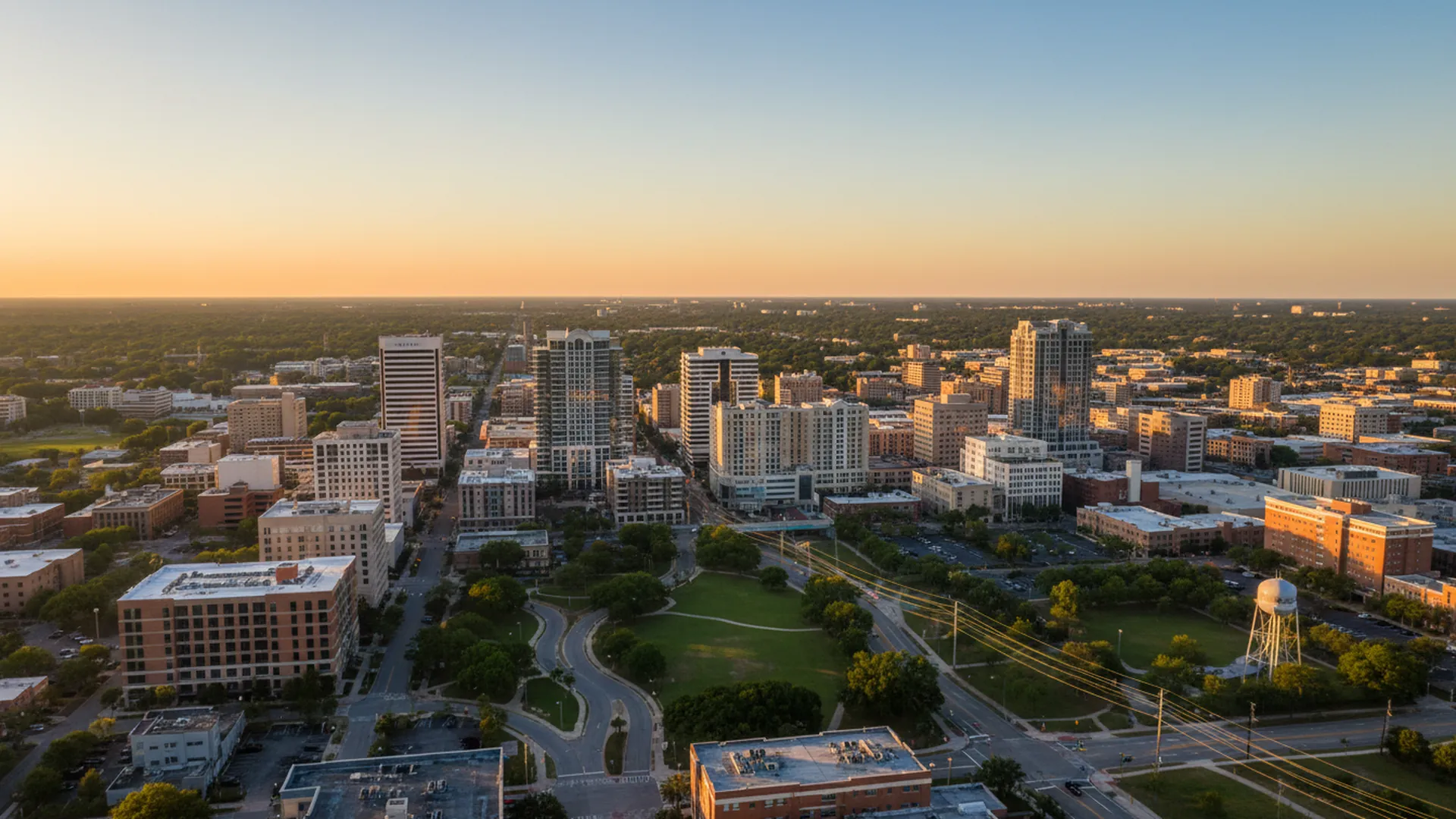 Geothermal contractors in Gainesville, Florida — Gainesville, Florida cityscape for geothermal contractor directory
