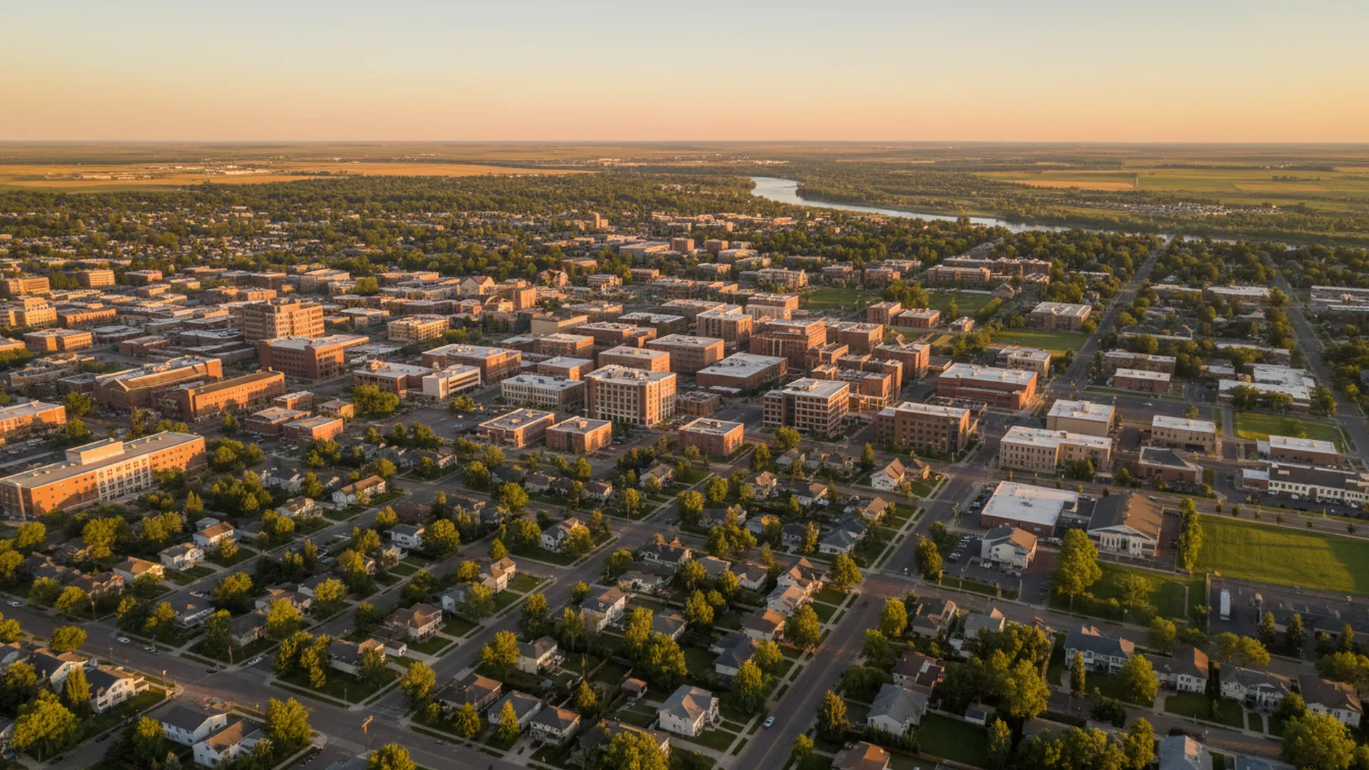 Geothermal contractors in Rexburg, Idaho — Rexburg, Idaho cityscape for geothermal contractor directory