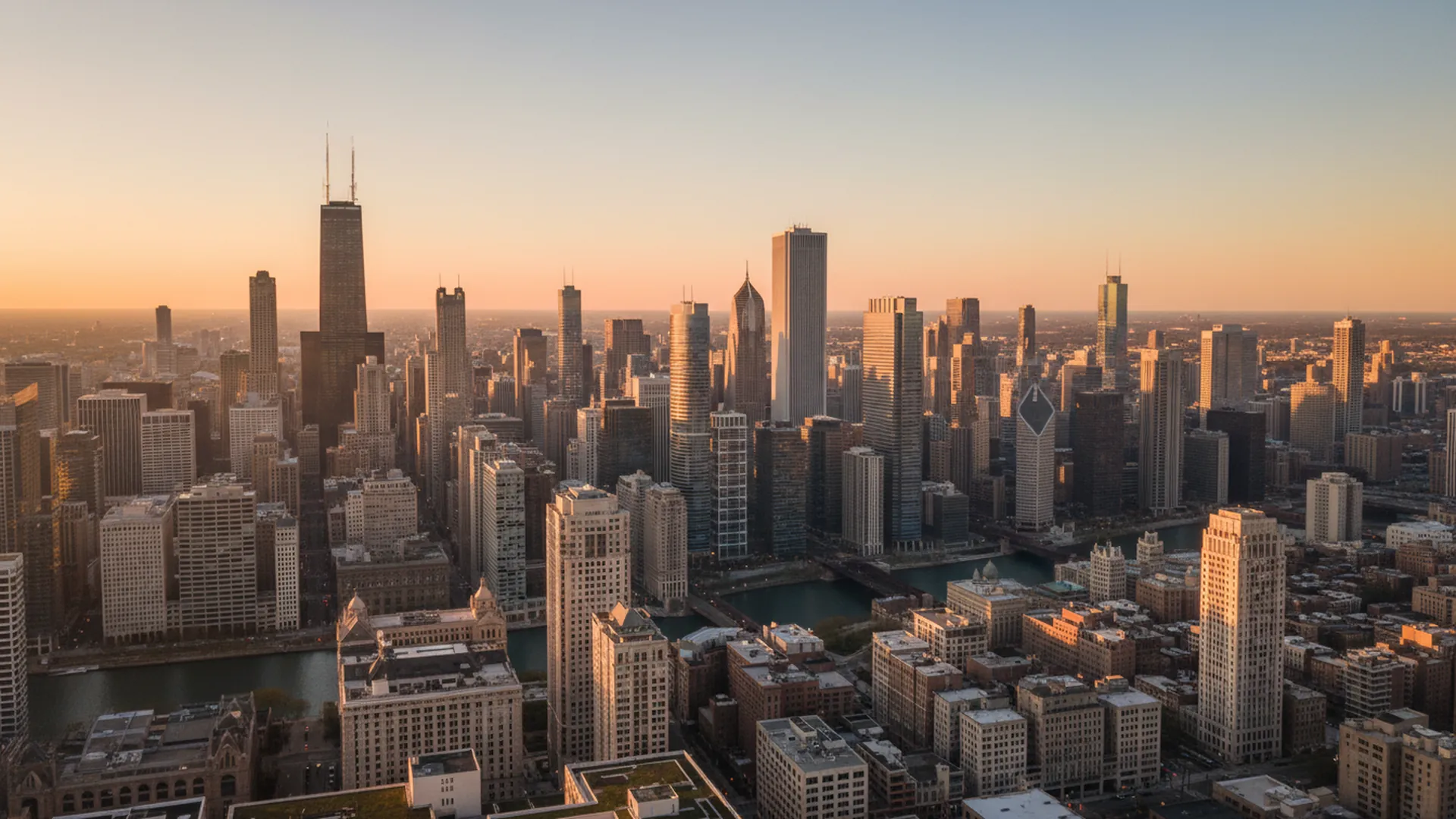 Geothermal contractors in Chicago, Illinois — Chicago, Illinois cityscape for geothermal contractor directory
