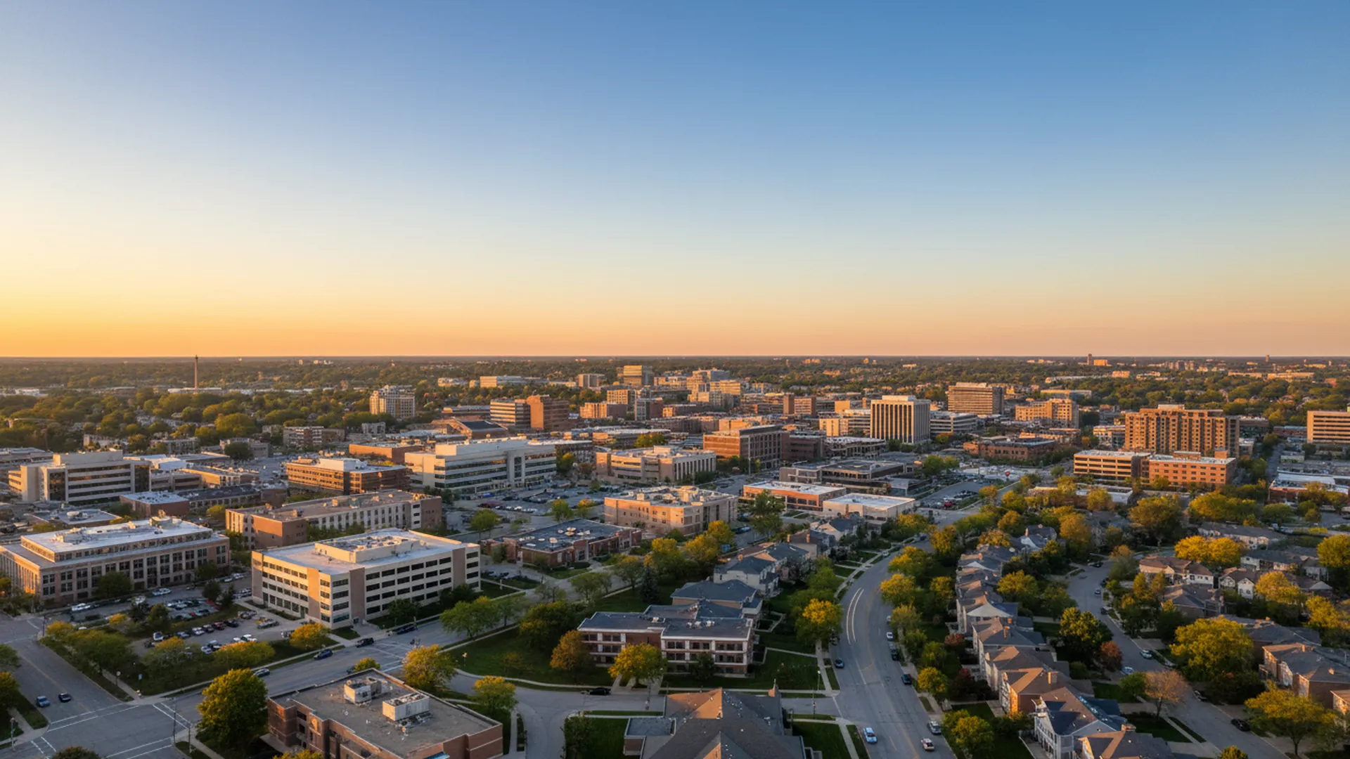 Geothermal contractors in Northbrook, Illinois — Northbrook, Illinois cityscape for geothermal contractor directory
