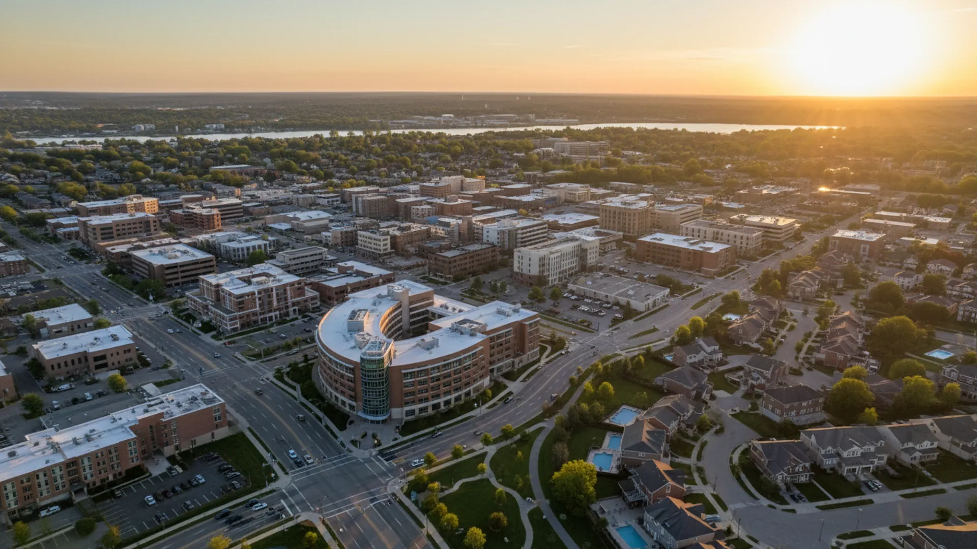 Geothermal contractors in Fishers, Indiana — Fishers, Indiana cityscape for geothermal contractor directory