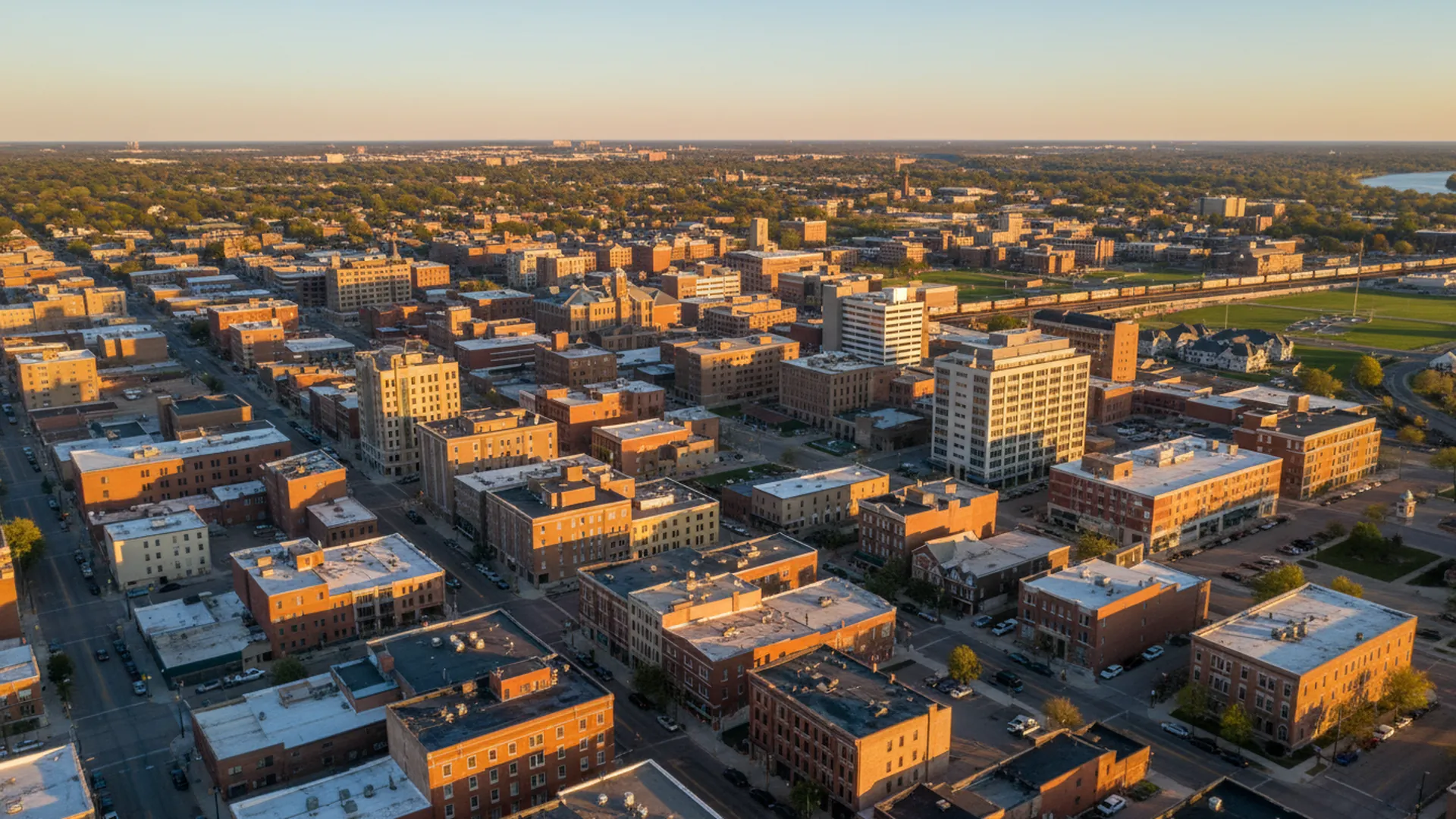 Geothermal contractors in Kearney, Nebraska — Kearney, Nebraska cityscape for geothermal contractor directory