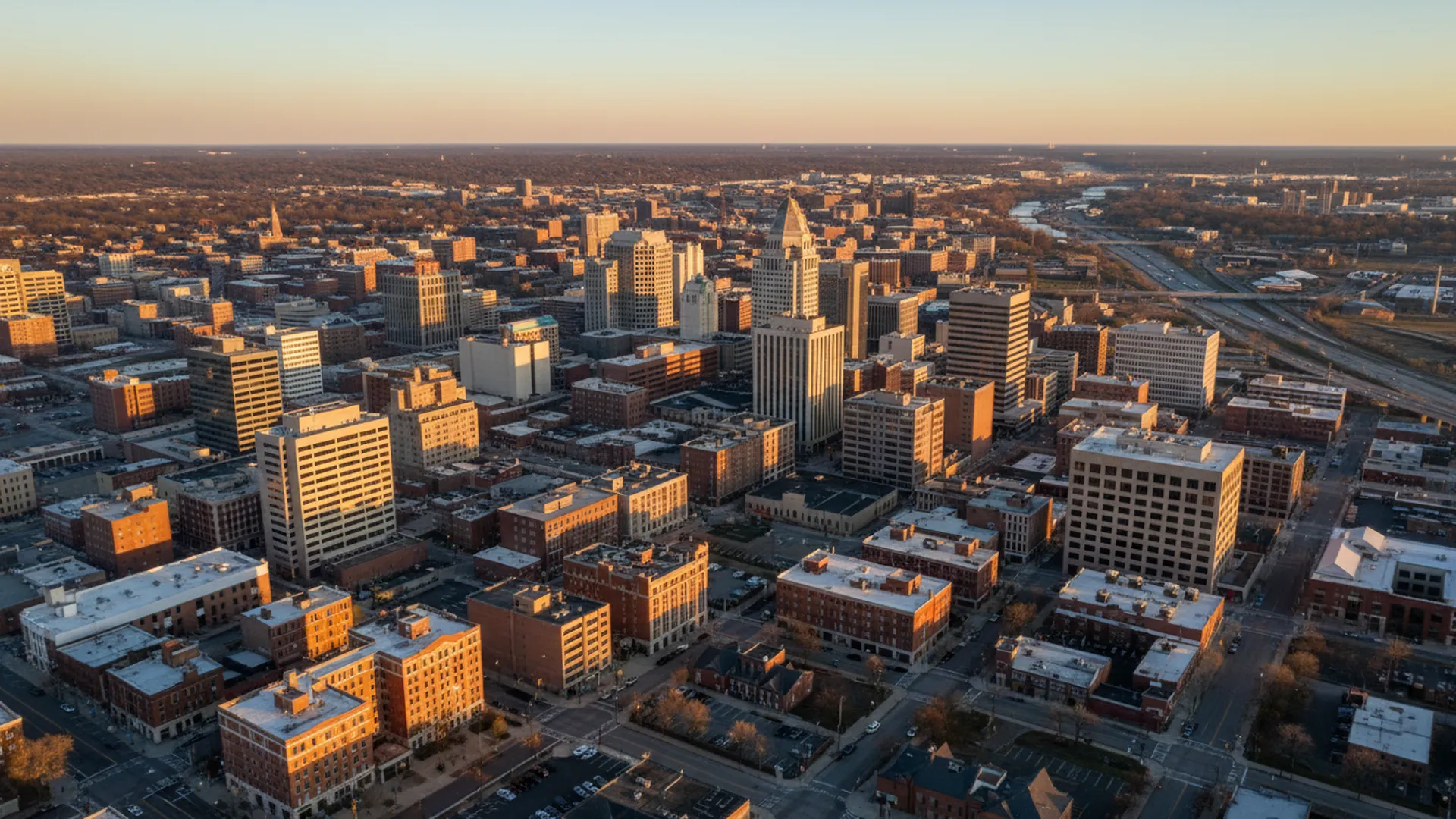 Geothermal contractors in Dayton, Ohio — Dayton, Ohio cityscape for geothermal contractor directory