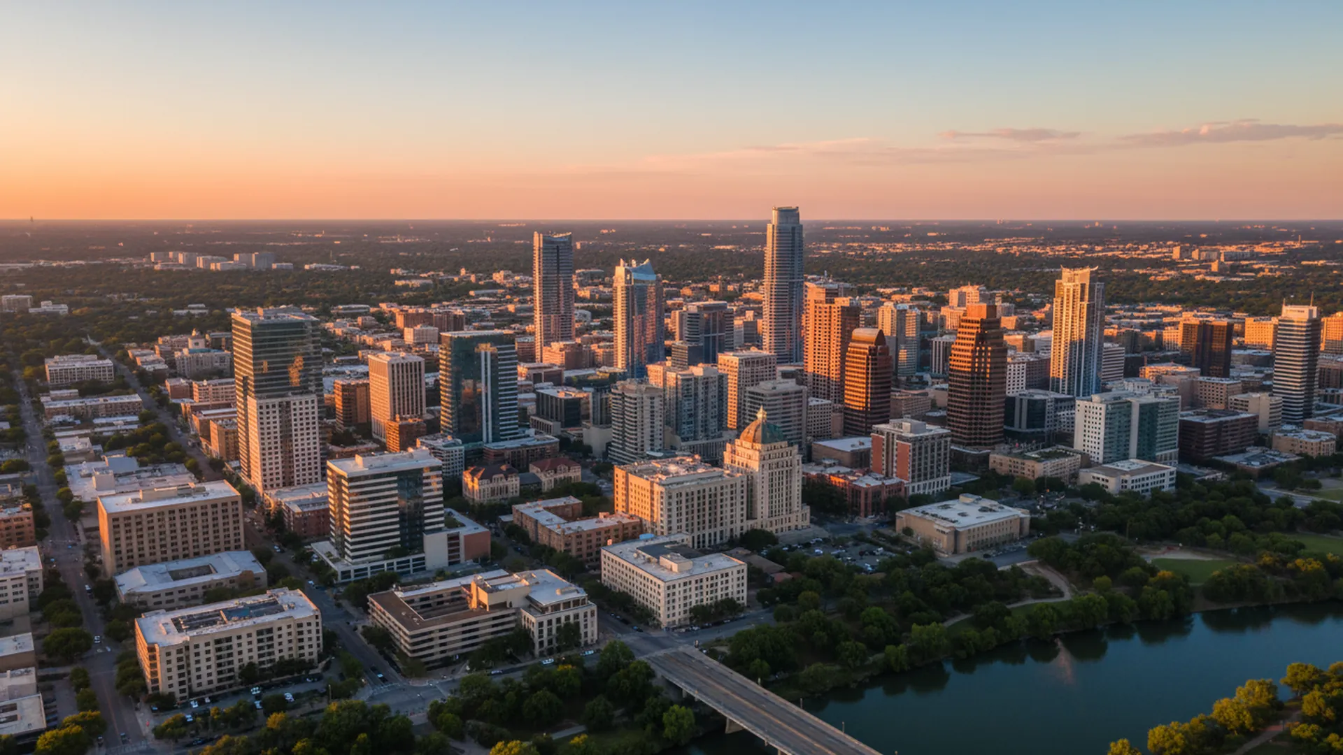 Geothermal contractors in Austin, Texas — Austin, Texas cityscape for geothermal contractor directory