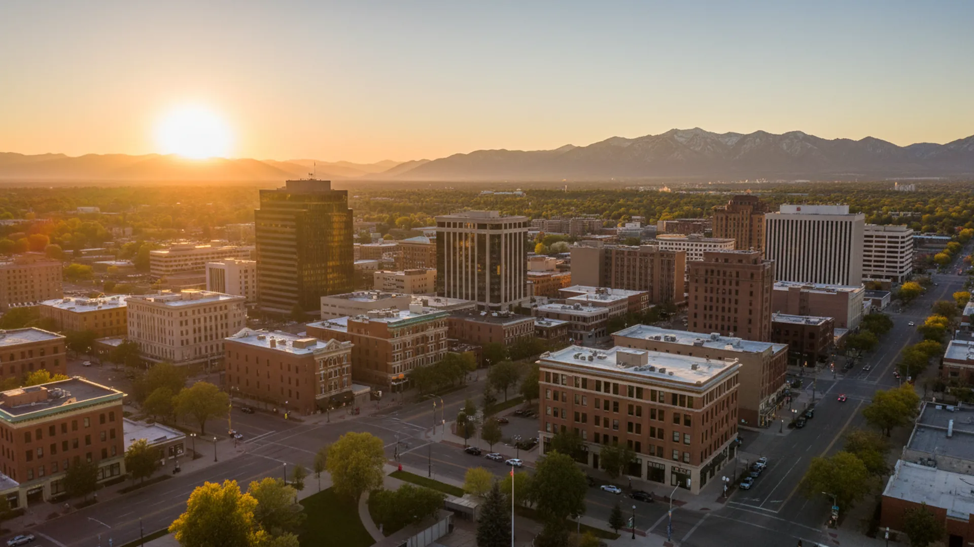 Geothermal contractors in Ogden, Utah — Ogden, Utah cityscape for geothermal contractor directory