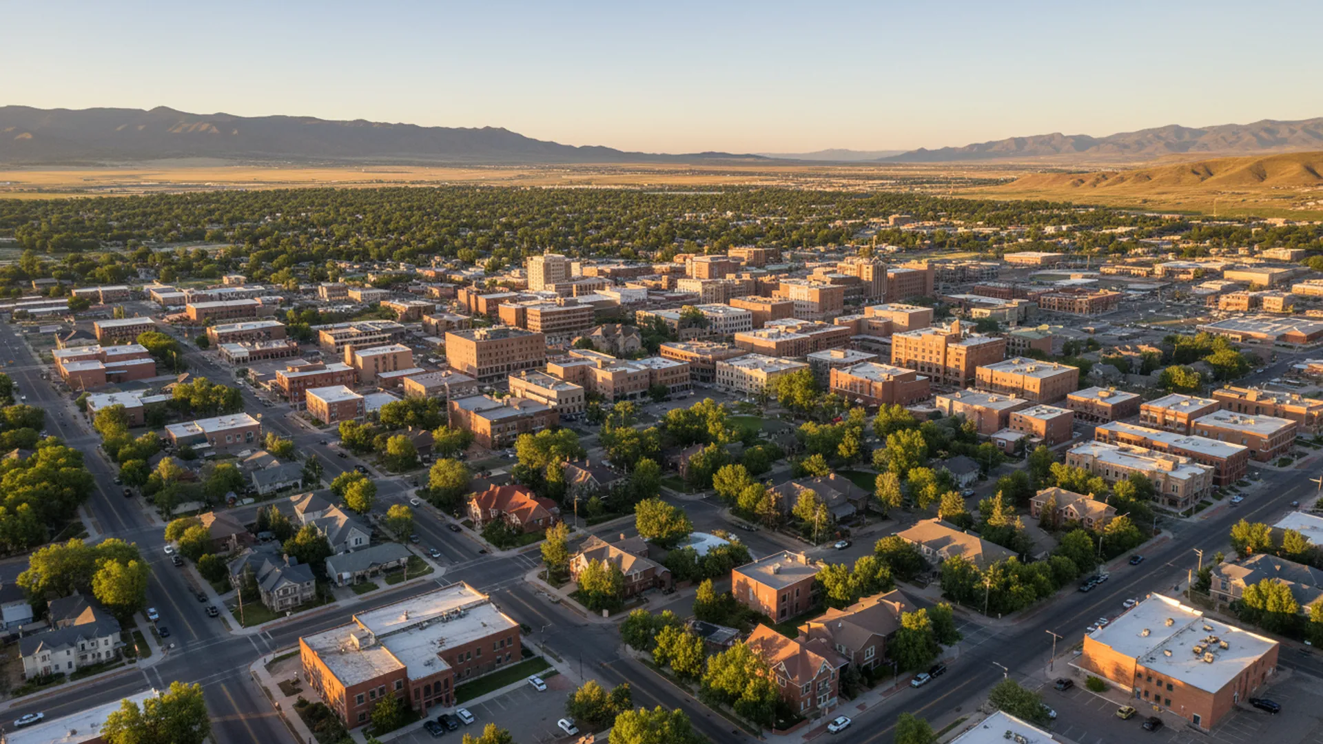 Geothermal contractors in Richfield, Utah — Richfield, Utah cityscape for geothermal contractor directory