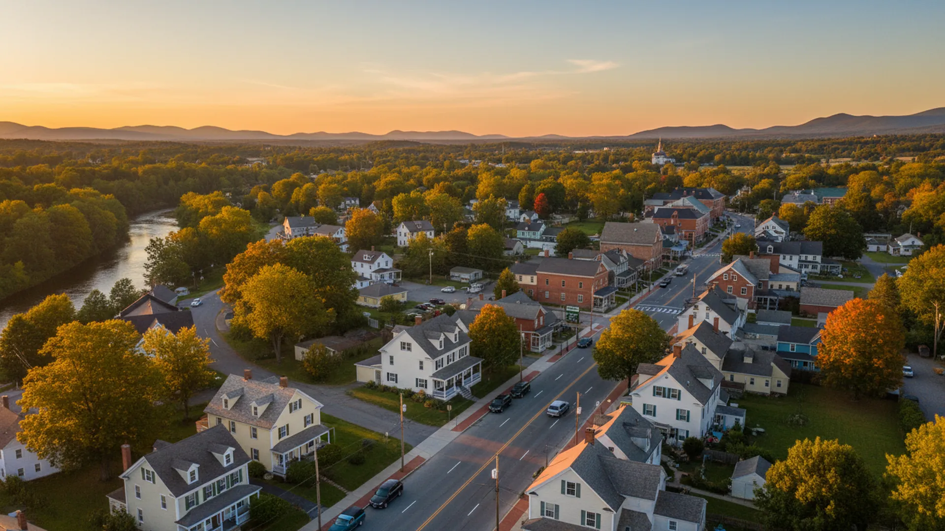 Geothermal contractors in Jericho, Vermont — Jericho, Vermont cityscape for geothermal contractor directory