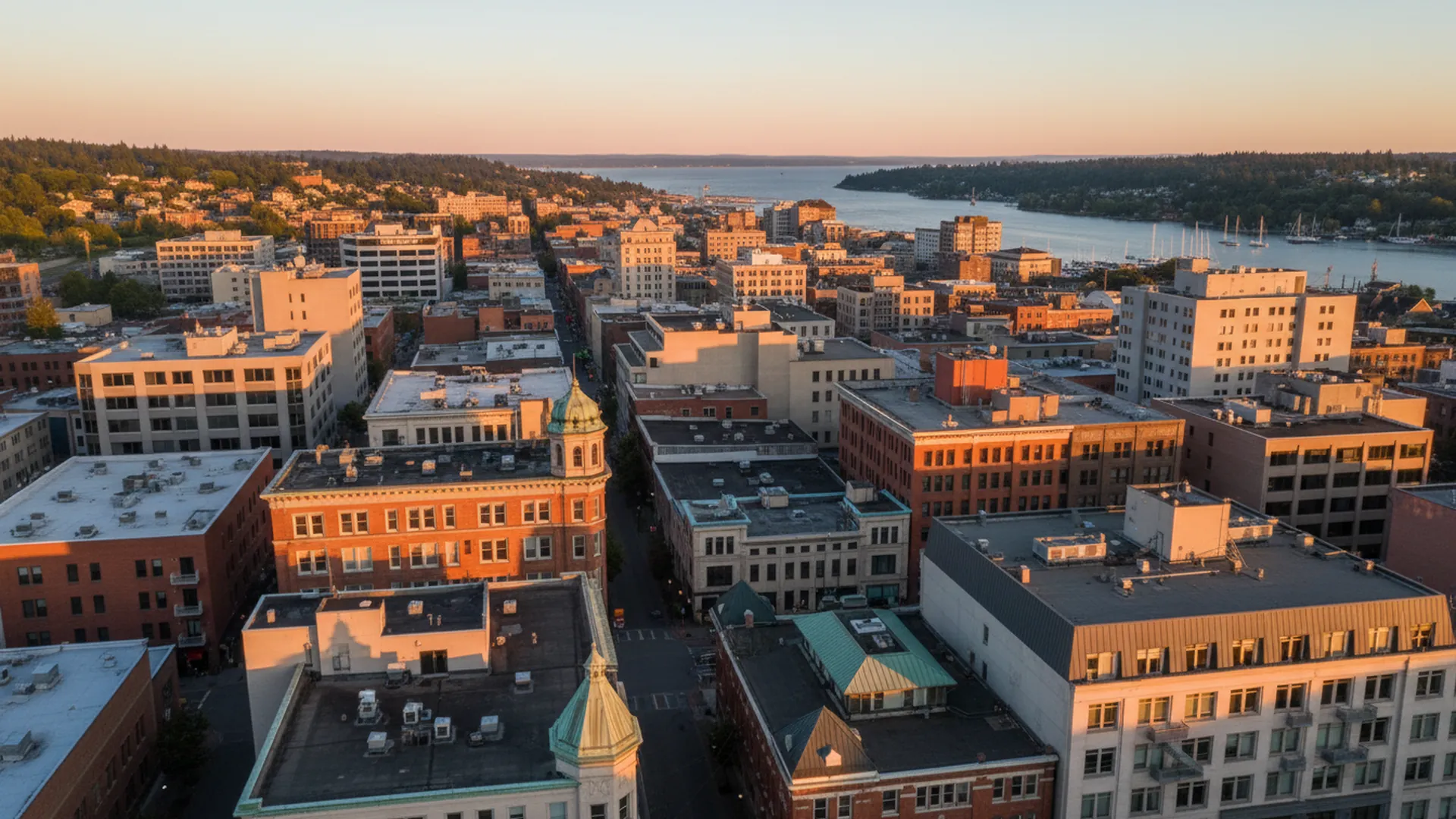 Geothermal contractors in Lacey, Washington — Lacey, Washington cityscape for geothermal contractor directory