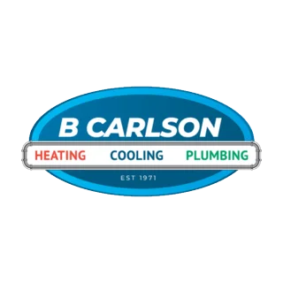 B. Carlson Heating, Air Conditioning & Plumbing logo