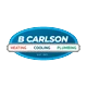 B. Carlson Heating, Air Conditioning & Plumbing logo