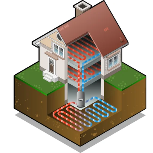 Buschur's Refrigeration logo — Geothermal heating and cooling contractor in Saint Henry, Ohio