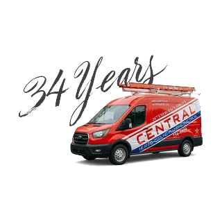 Central Heating Cooling Plumbing Electrical logo