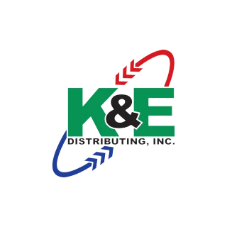 K & E Distributing logo
