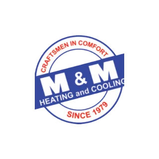 M and M Heating and Cooling logo