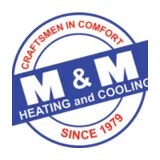 M and M Heating and Cooling logo