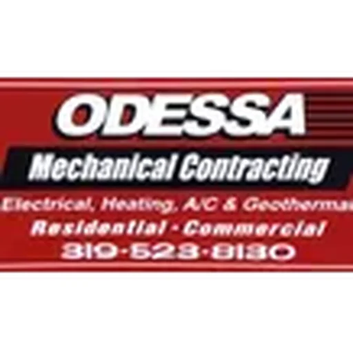 Odessa Mechanical Contracting logo — Geothermal heating and cooling contractor in Wapello, Iowa