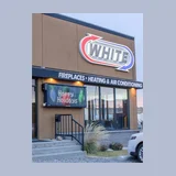 White Heating and Air Conditioning logo