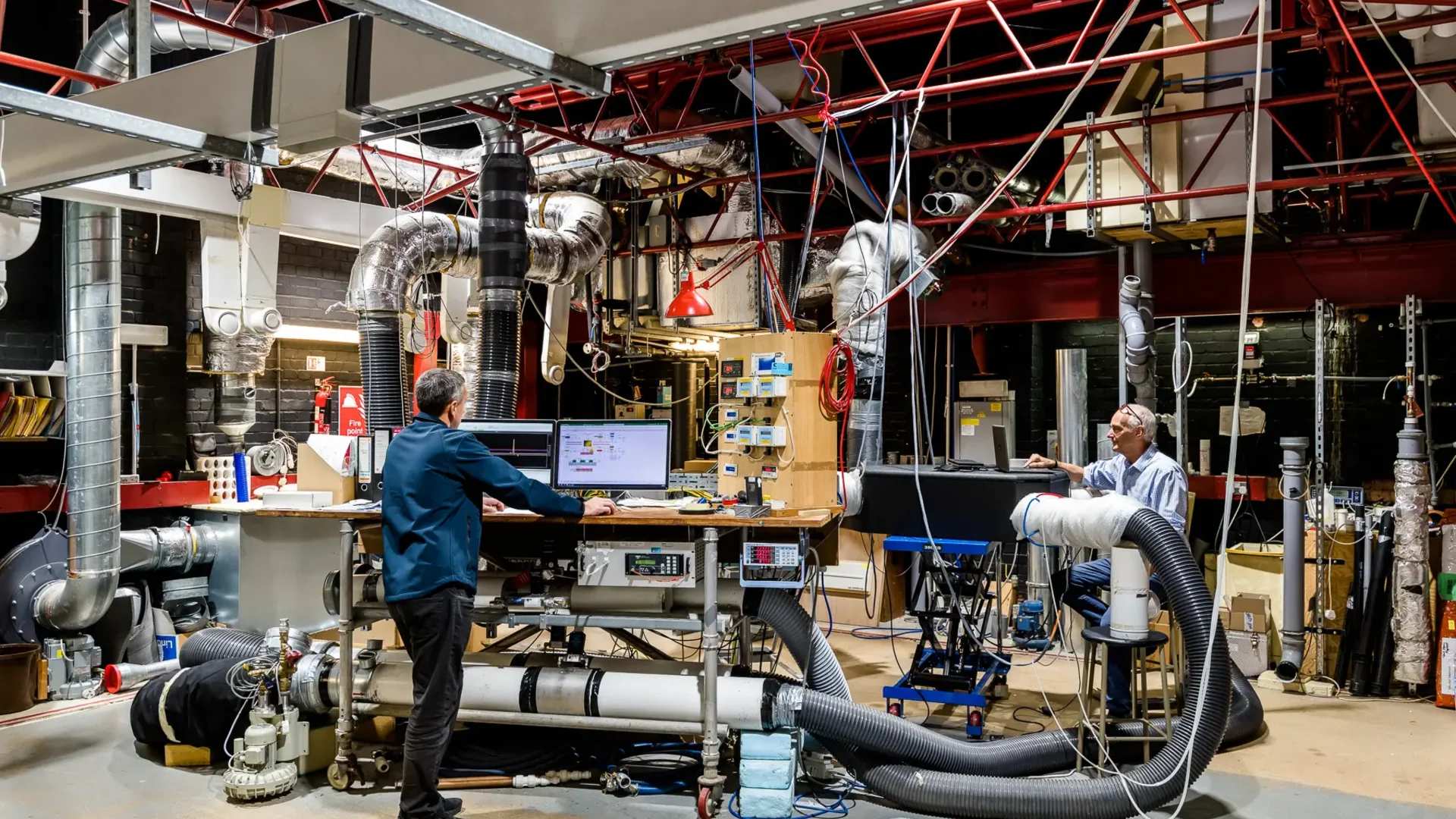 American Standard HVAC quality testing facility and manufacturing quality control