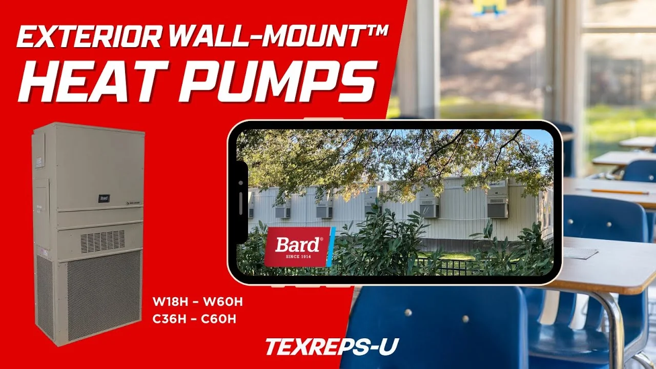 Bard Manufacturing geothermal heat pump unit for residential applications