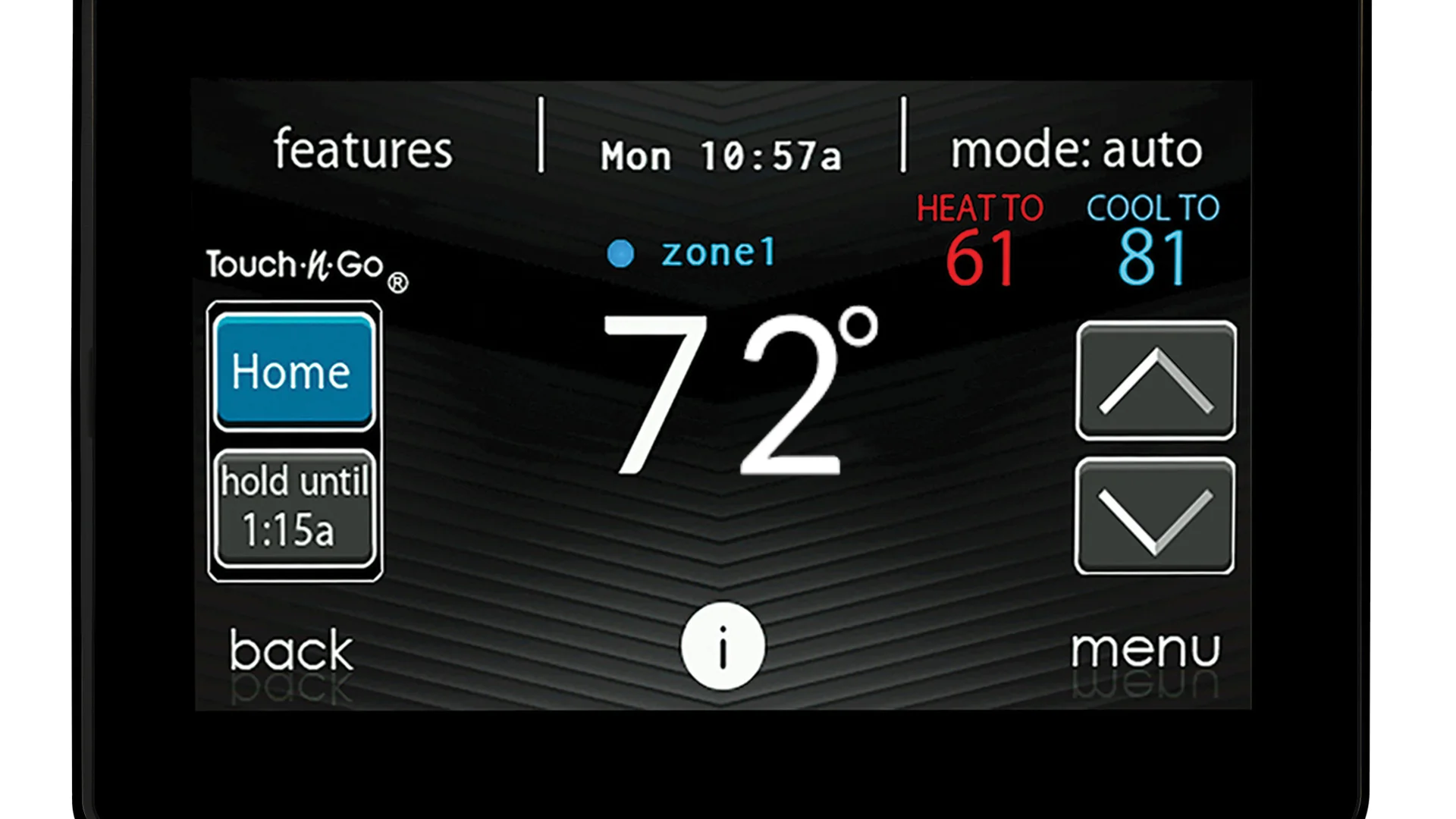 Bryant Evolution Connex smart thermostat for home comfort control