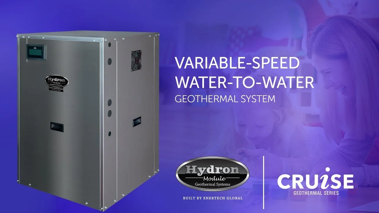 Enertech Hydron Module premium geothermal heat pump system