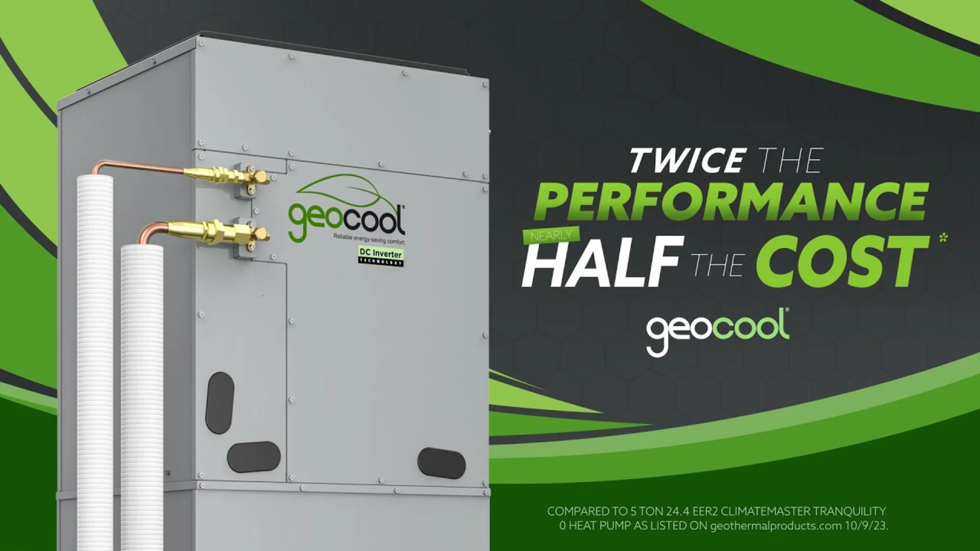 GEOCOOL DC inverter geothermal heat pump unit