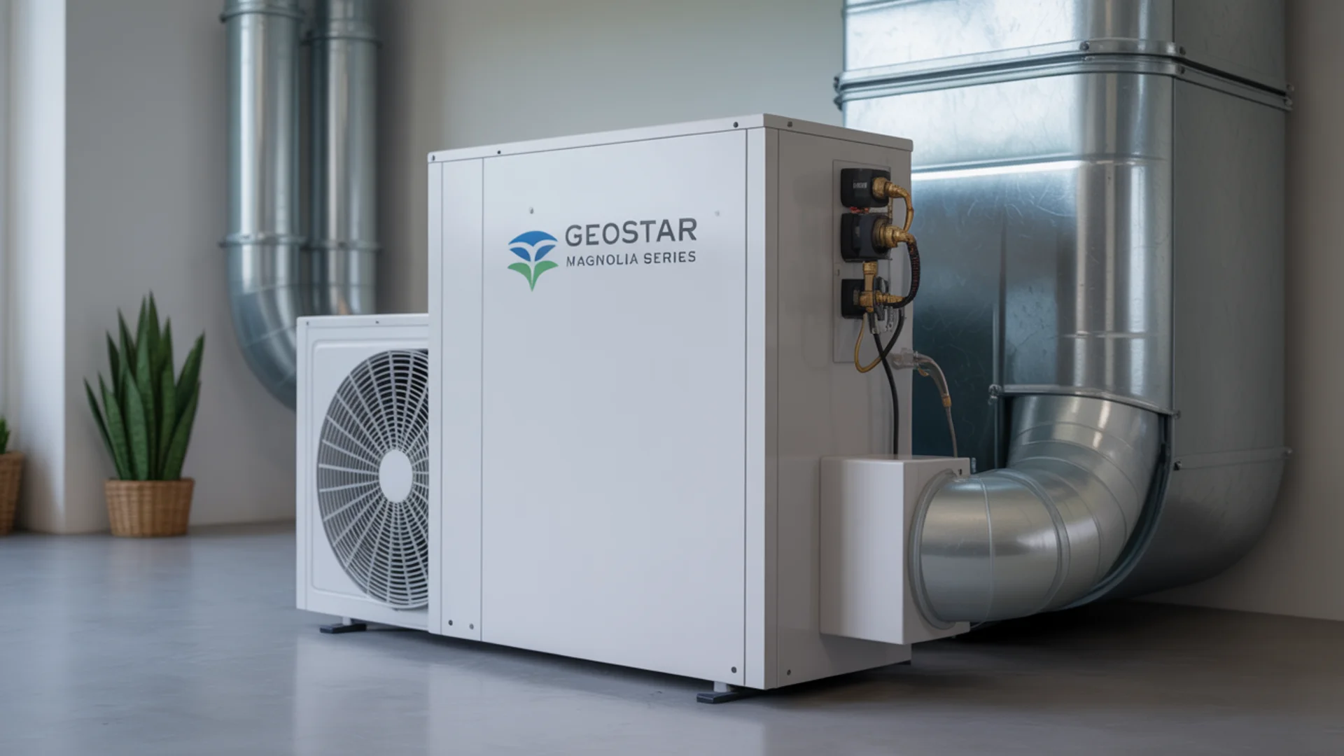 GeoStar Magnolia series two-stage geothermal heat pump