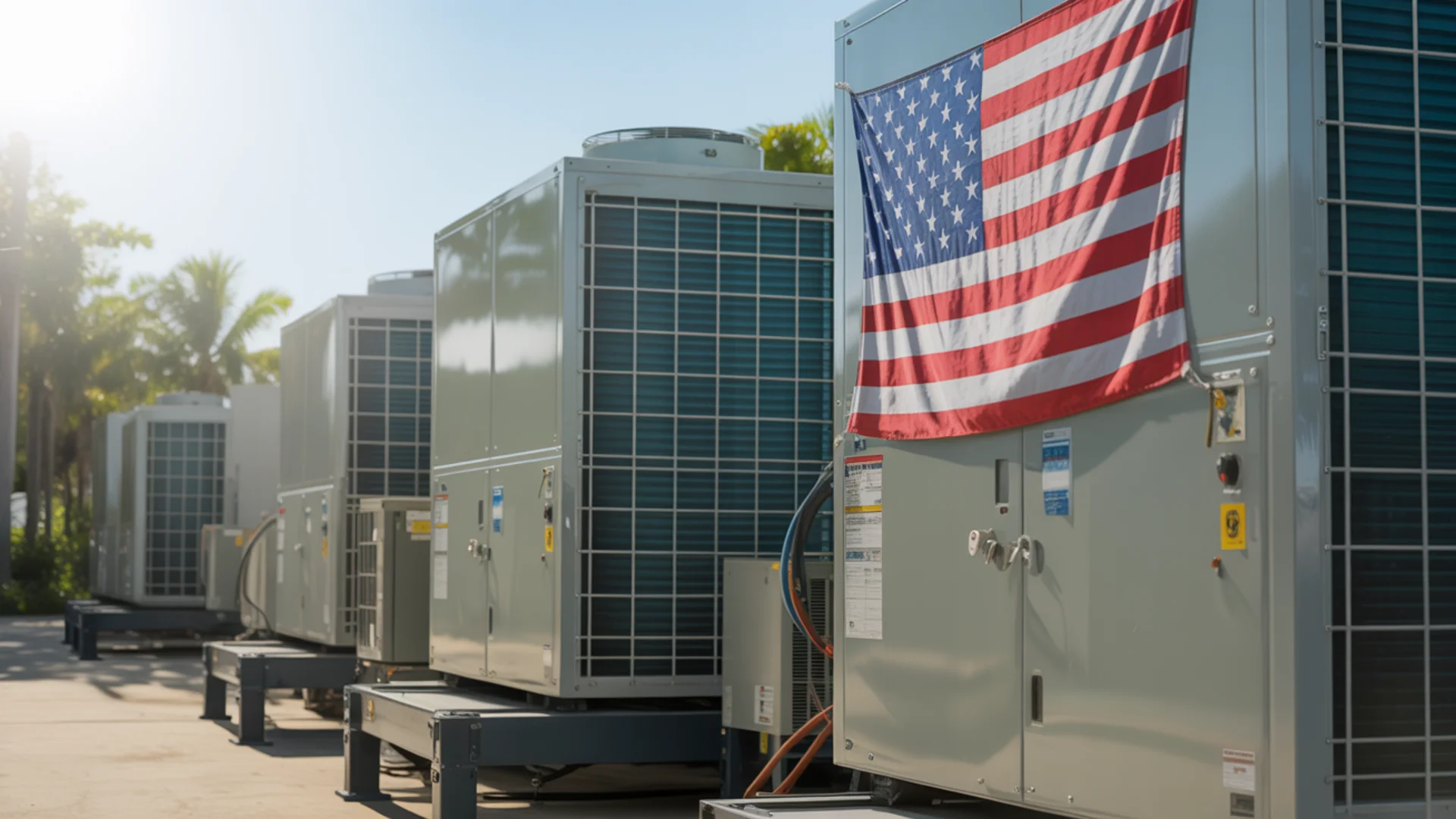 Miami Heat Pump HVAC manufacturing facility in Florida