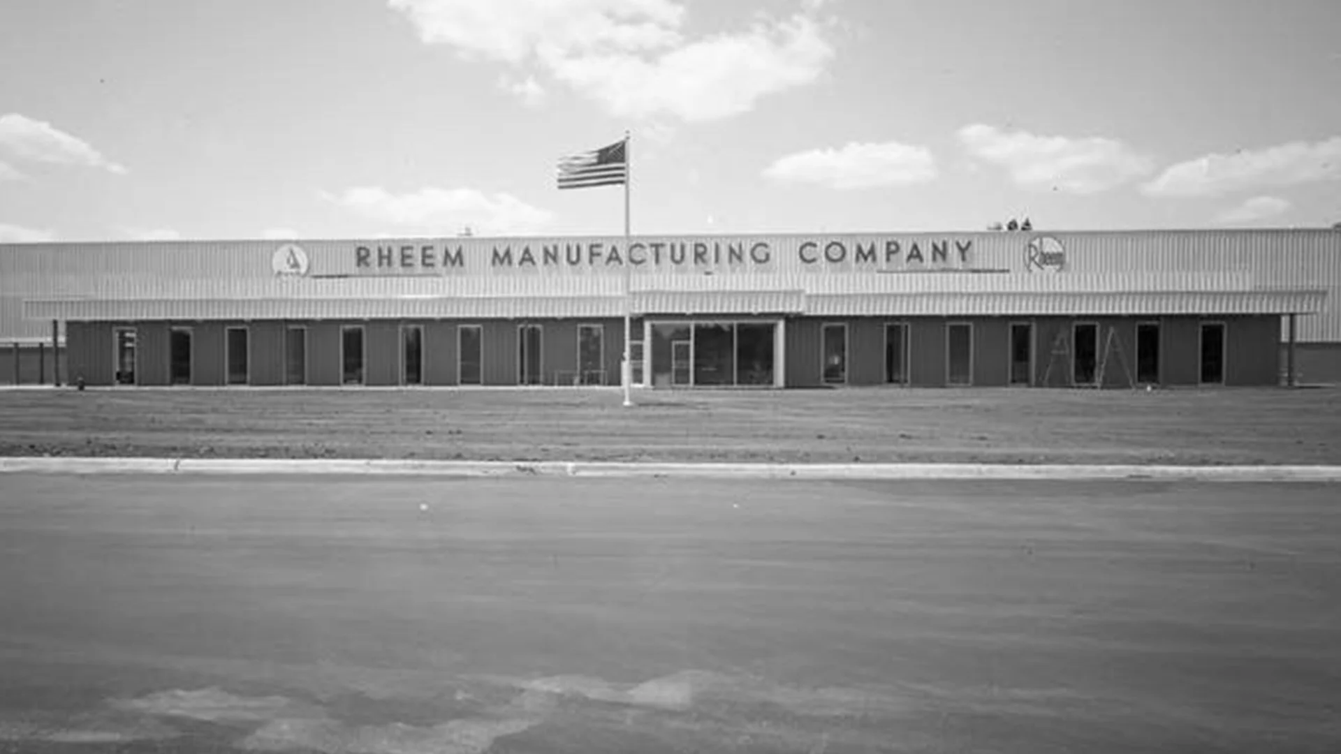 Rheem HVAC manufacturing facility and production plant