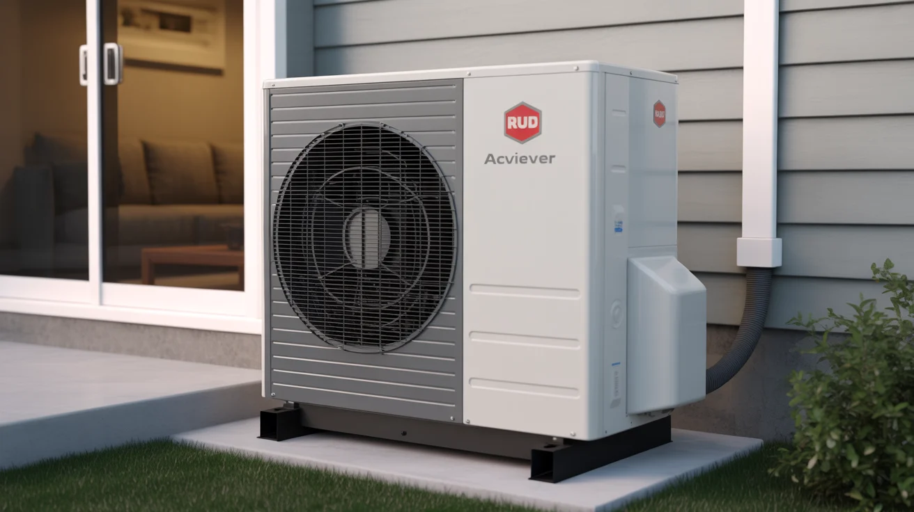 Ruud Achiever residential heat pump system