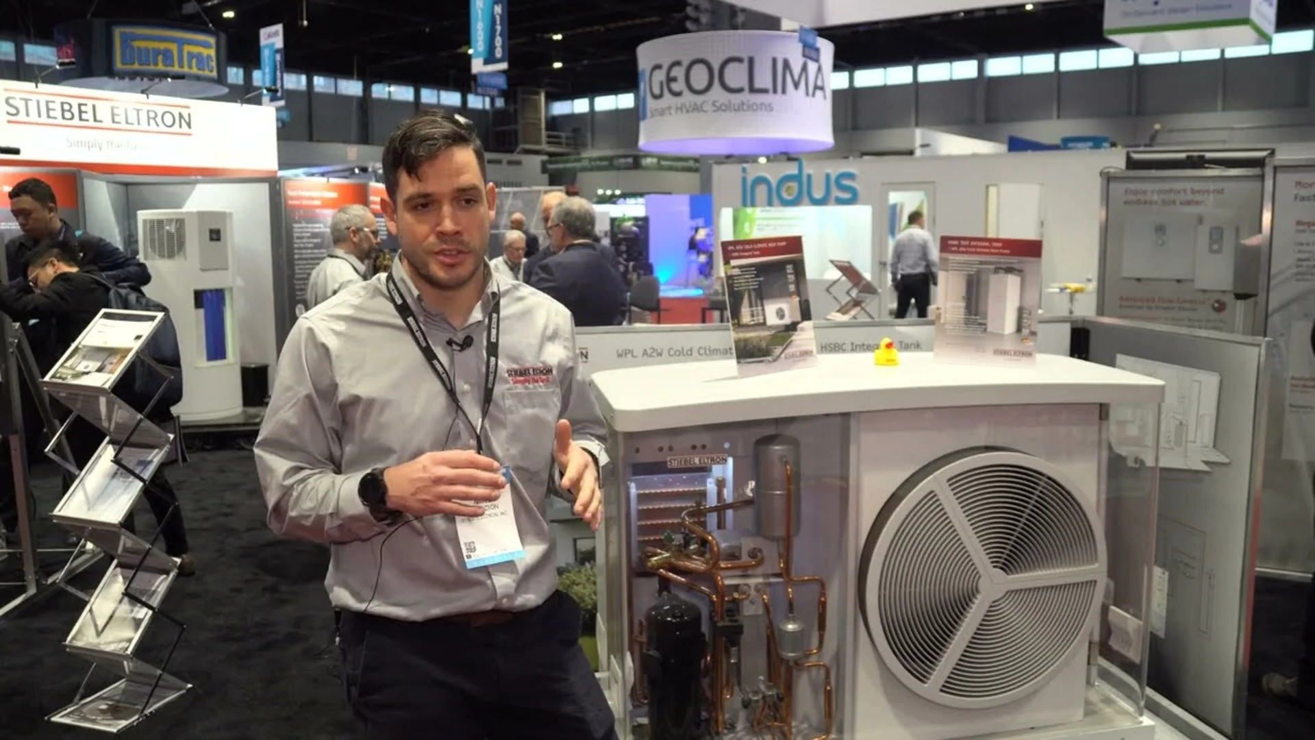 Stiebel Eltron WPL cold climate heat pump system