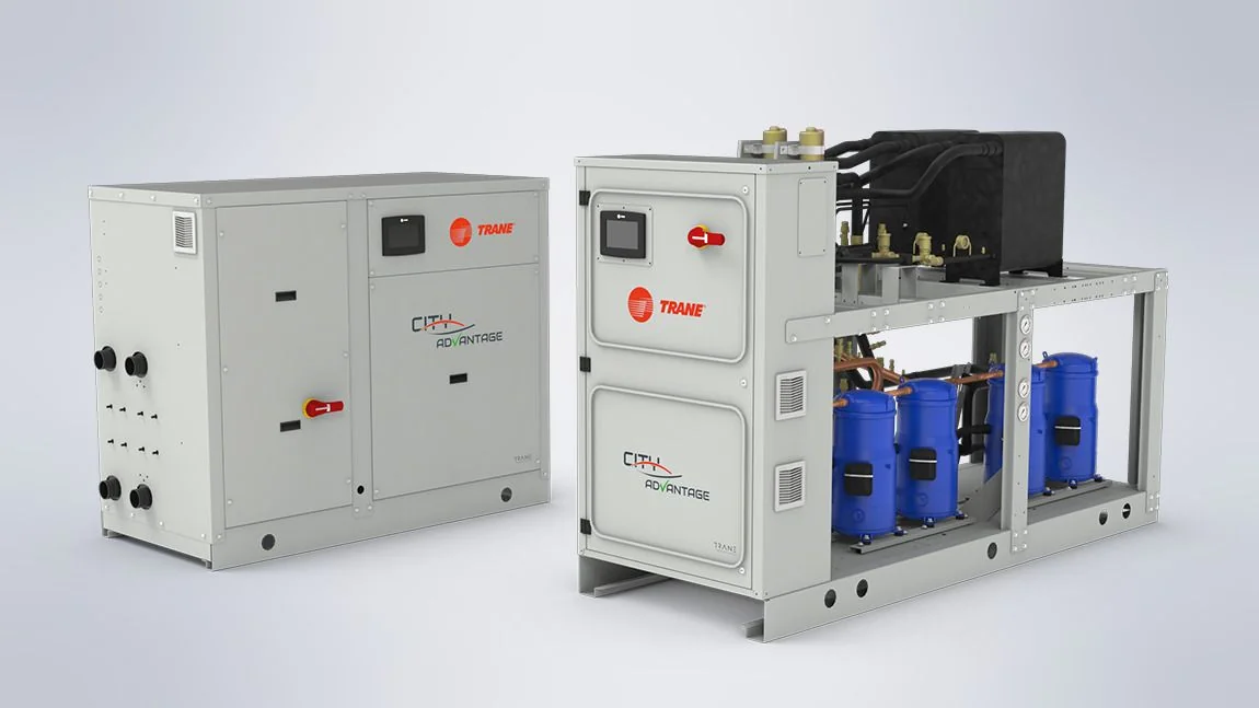 Trane geothermal ground source heat pump indoor unit