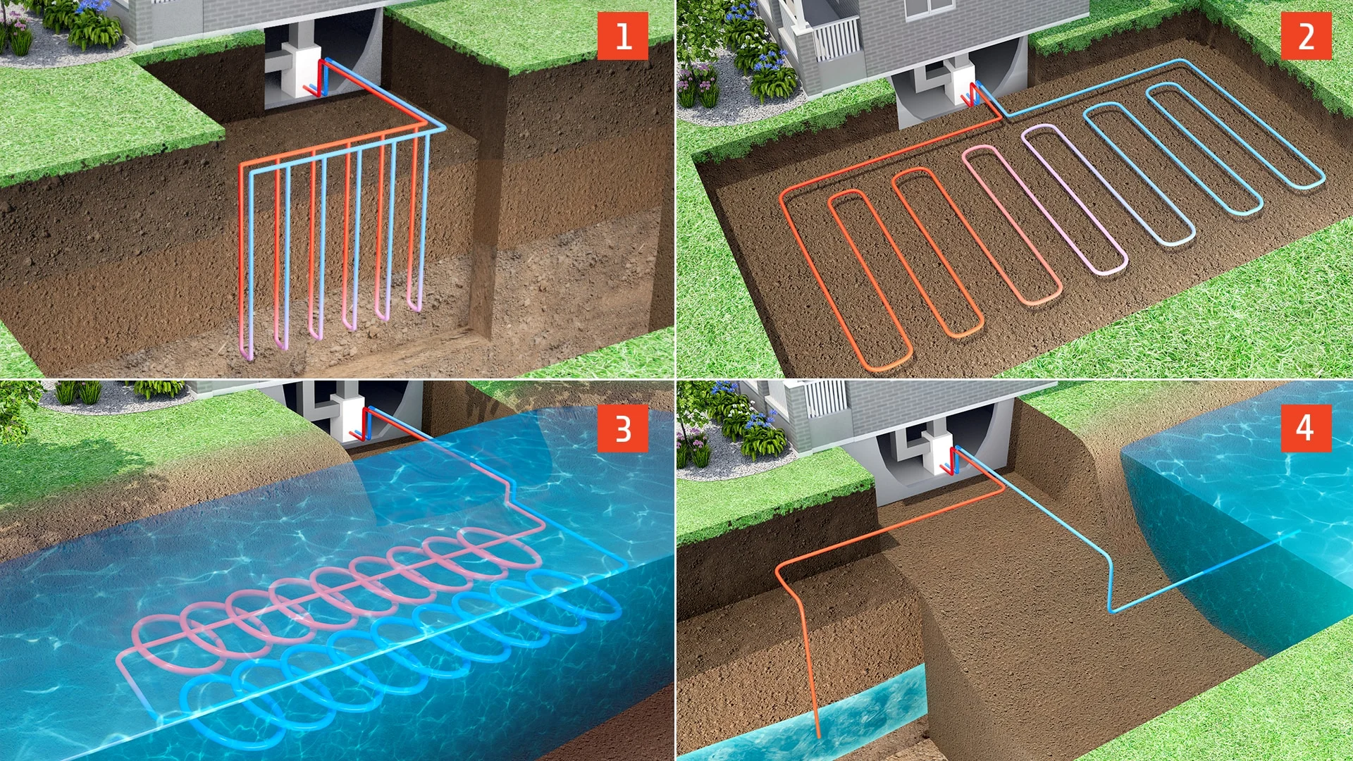 Viessmann Vitocal geothermal and air-to-water heat pump unit