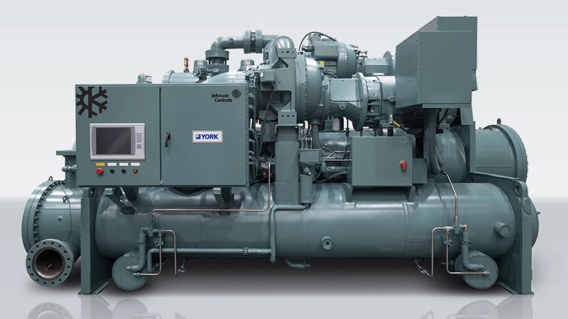 York Johnson Controls commercial water source heat pump system